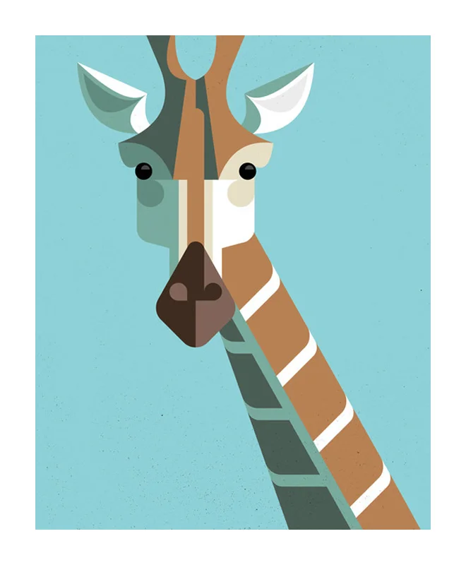 Gorgeously Simple Animal Prints by Josh Brill