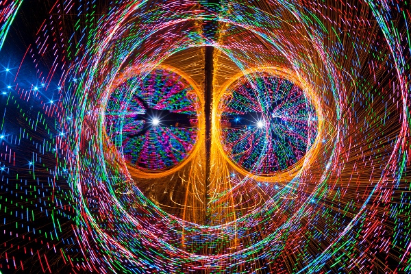 Intricate and Vibrant Light Paintings from Jeremy Jackson
