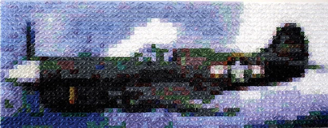 Little Multi-Colored Army Men in 3D Paintings by Jean-Pierre Séguin
