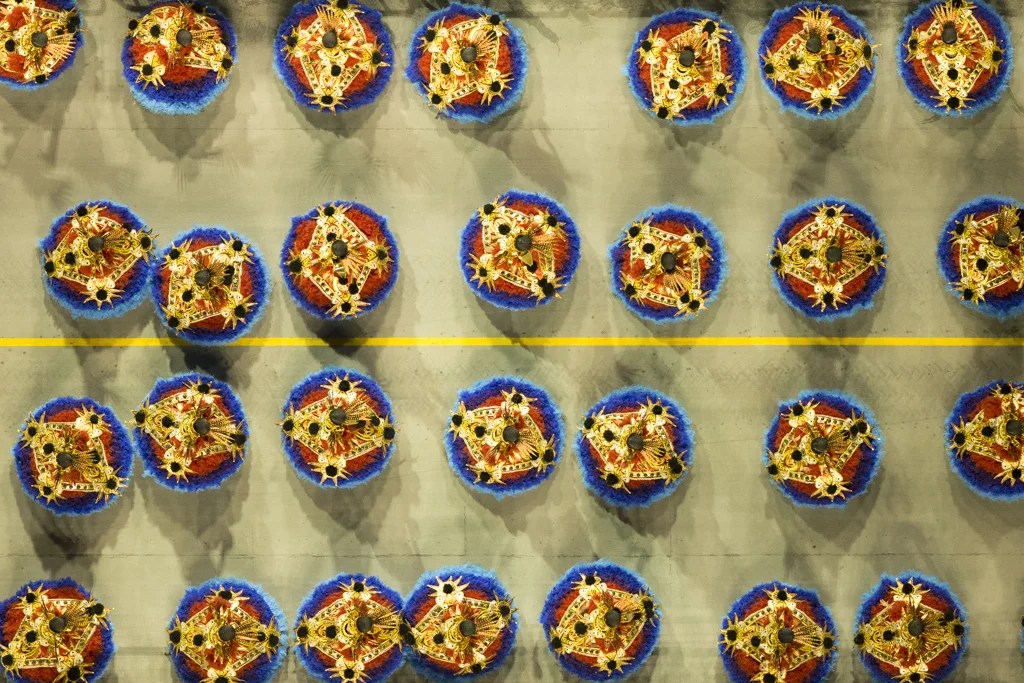 Beautiful Aerial Shots of São Paulo's 2014 Carnival