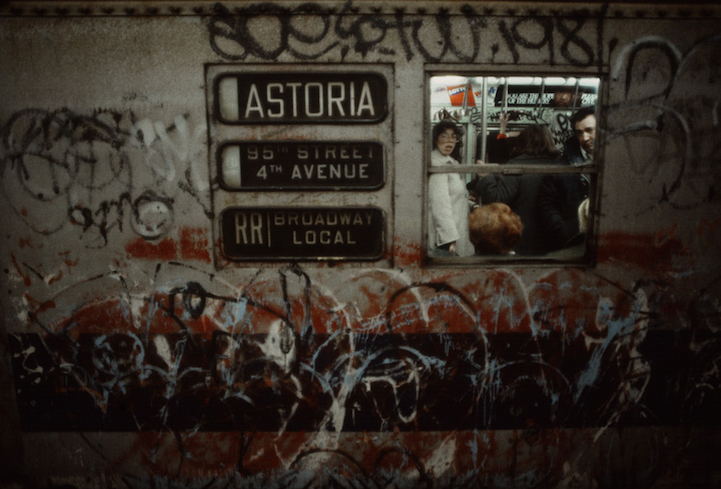 NYC Subway Circa 1981 by Christopher Morris