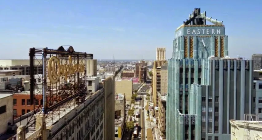 Downtown LA by Quadcopter