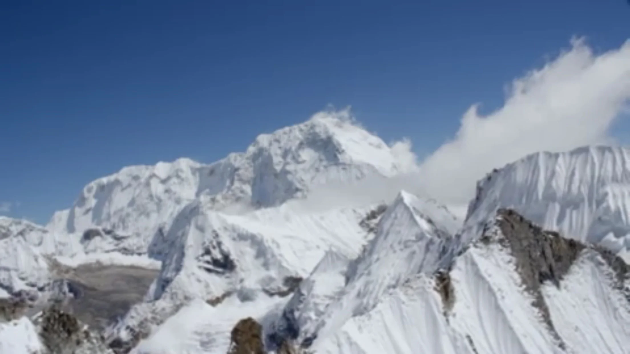 Himalayas from 20,000 feet