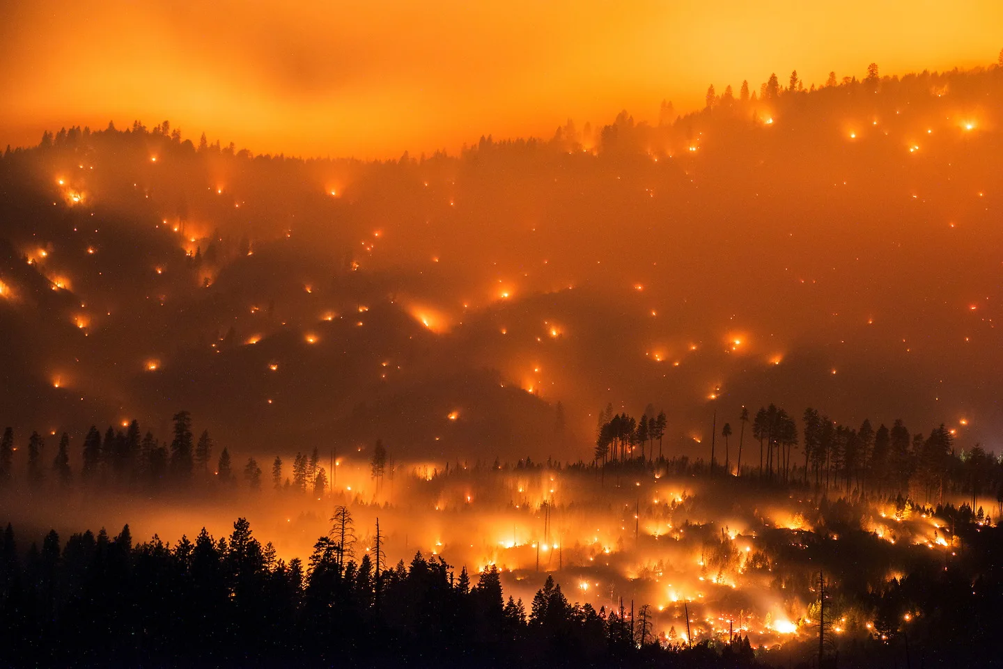 Terra Flama — Long Exposure Photos of California Wildfires by Stuart Palley