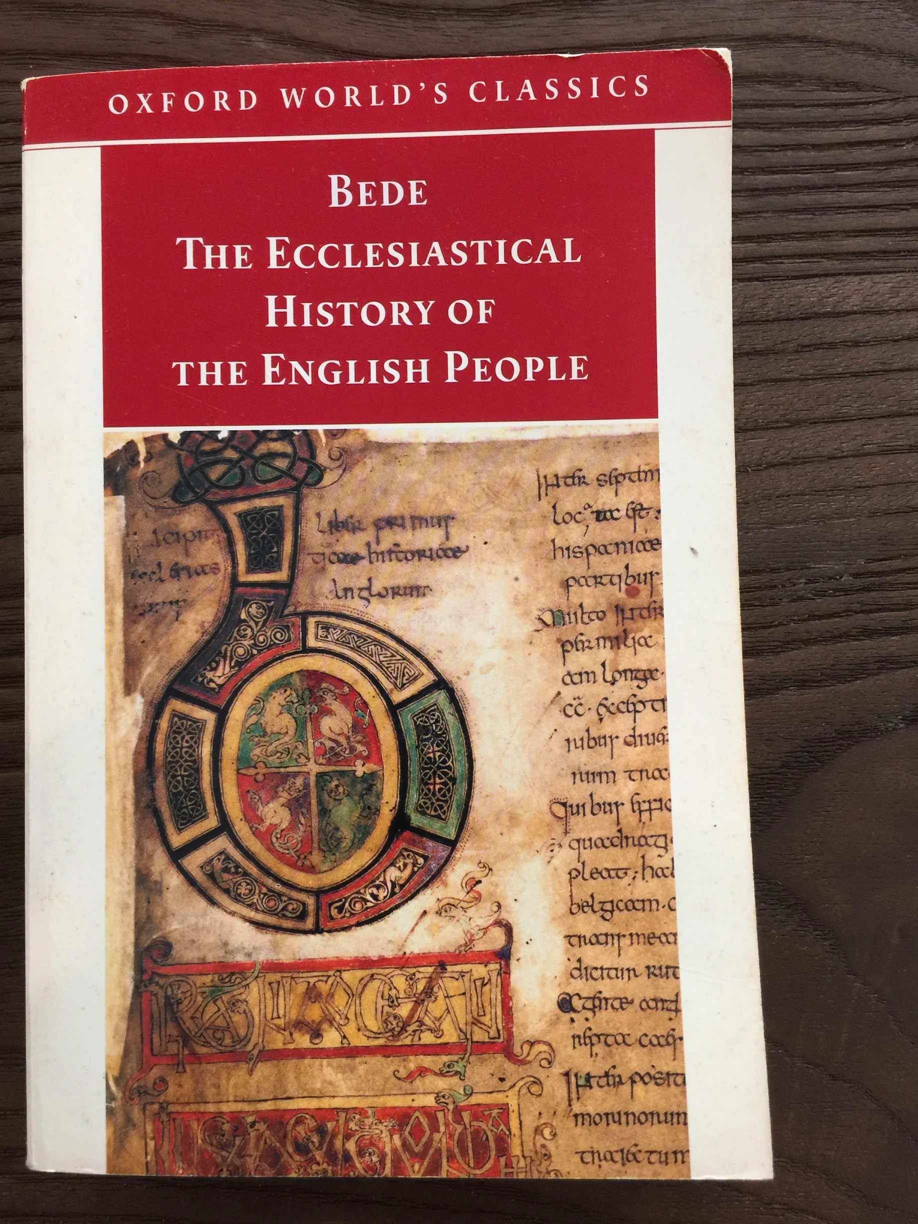 Book of the Day — The Ecclesiastical History of the English People by Bede