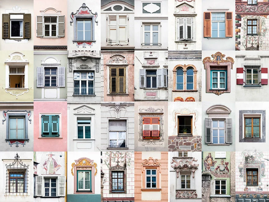 Windows in the Alps