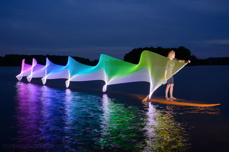 LED Light Painting to Capture Motion by Stephen Orlando
