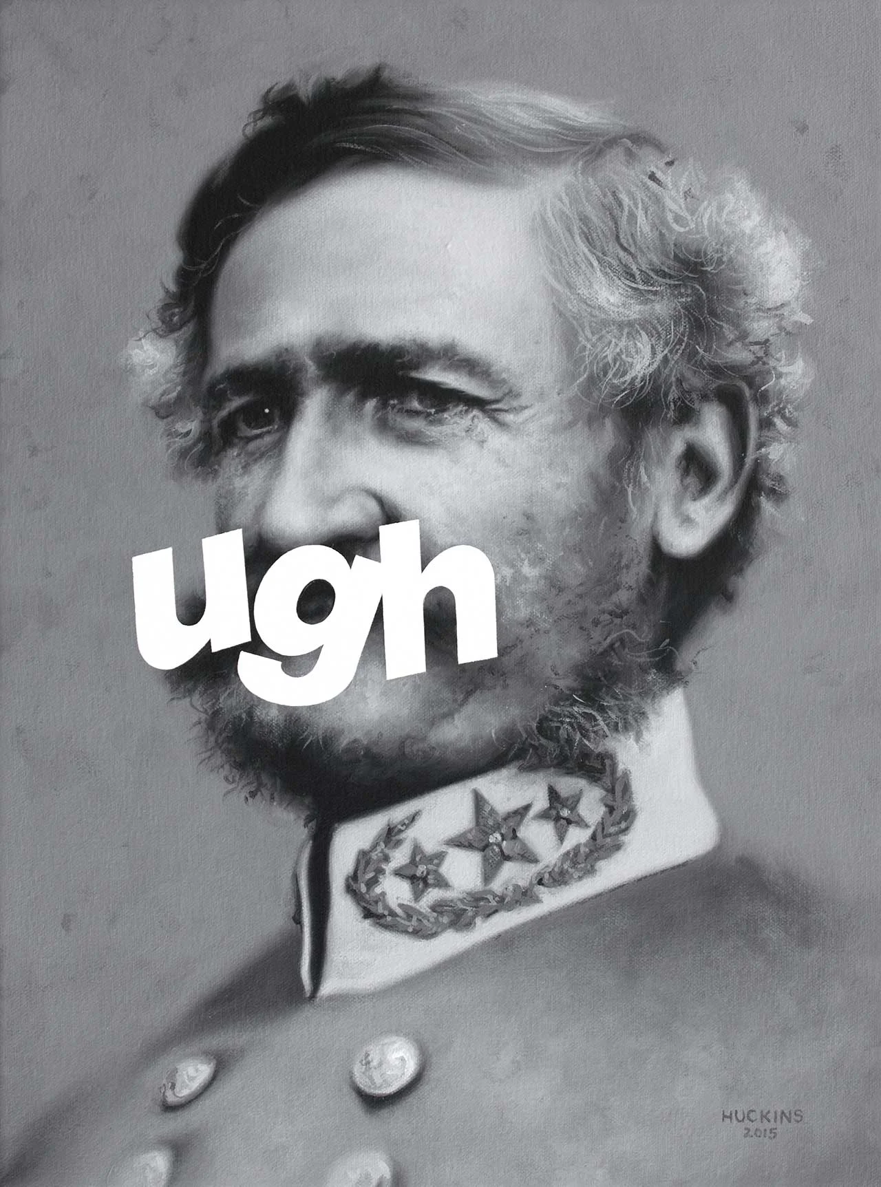 General Henry H Sibley: UGH, 2015. Acrylic