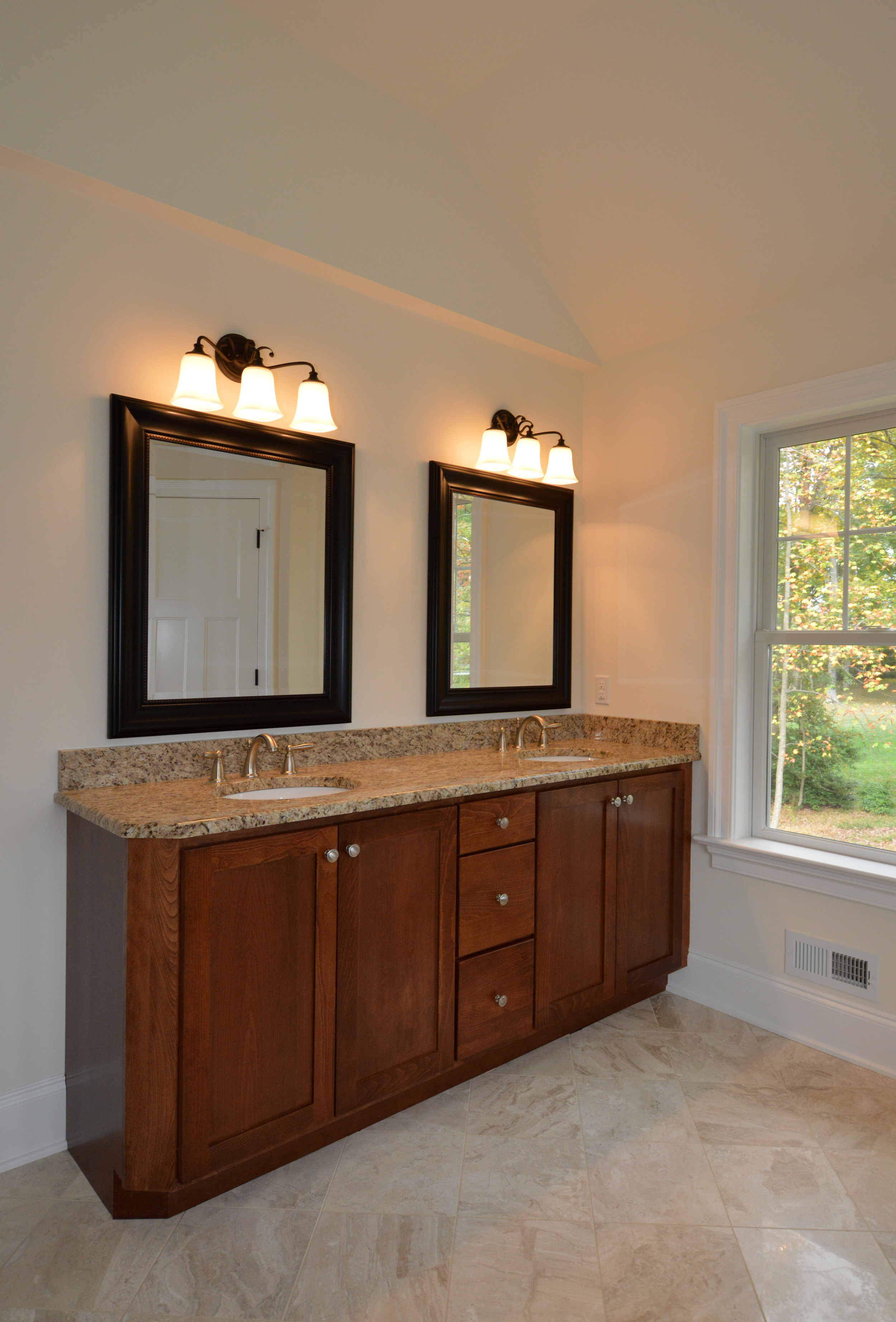 Custom home vanity in Malvern, PA