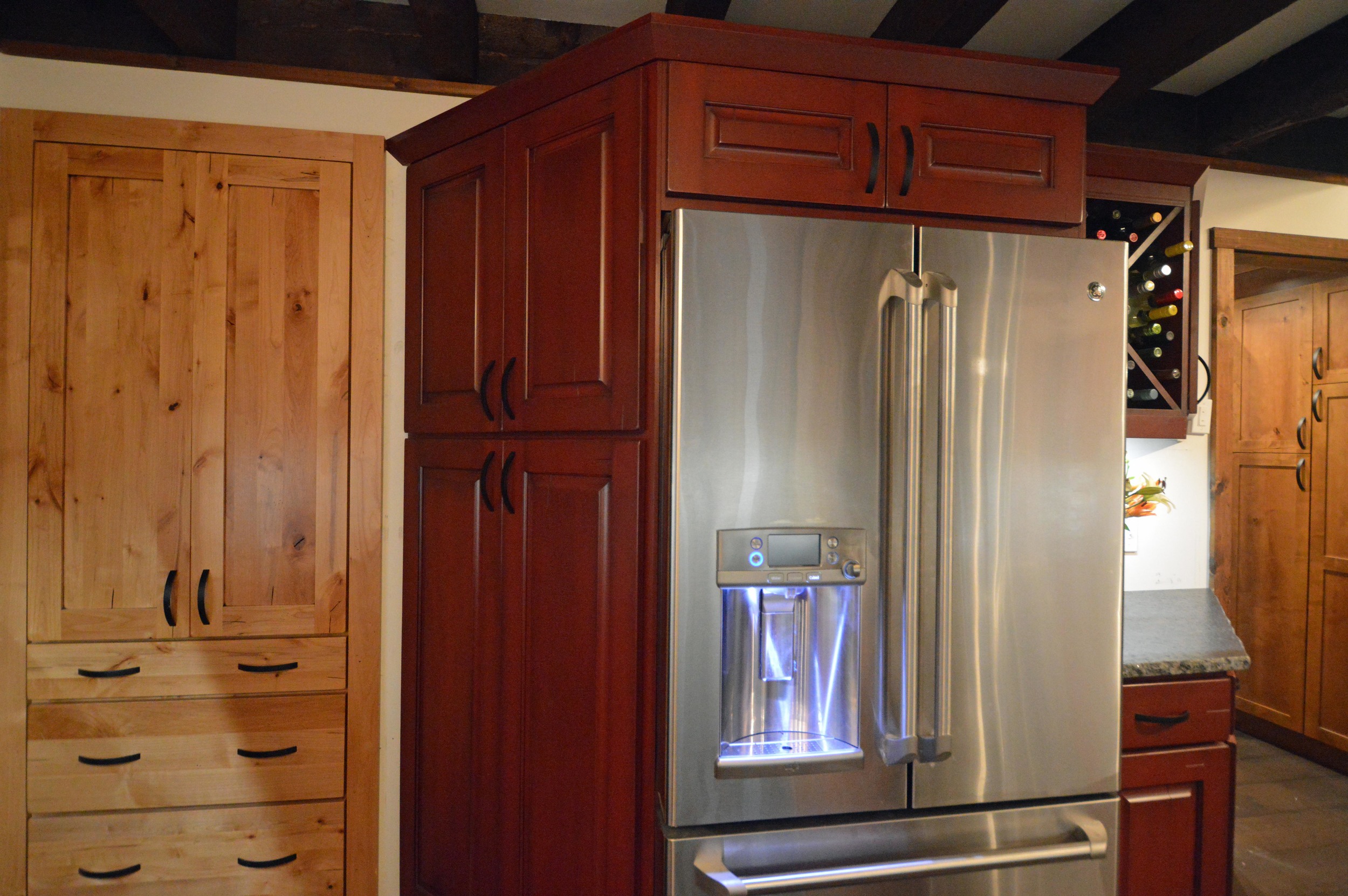 Rustic Cabin Kitchen Remodel near Lake George, NY