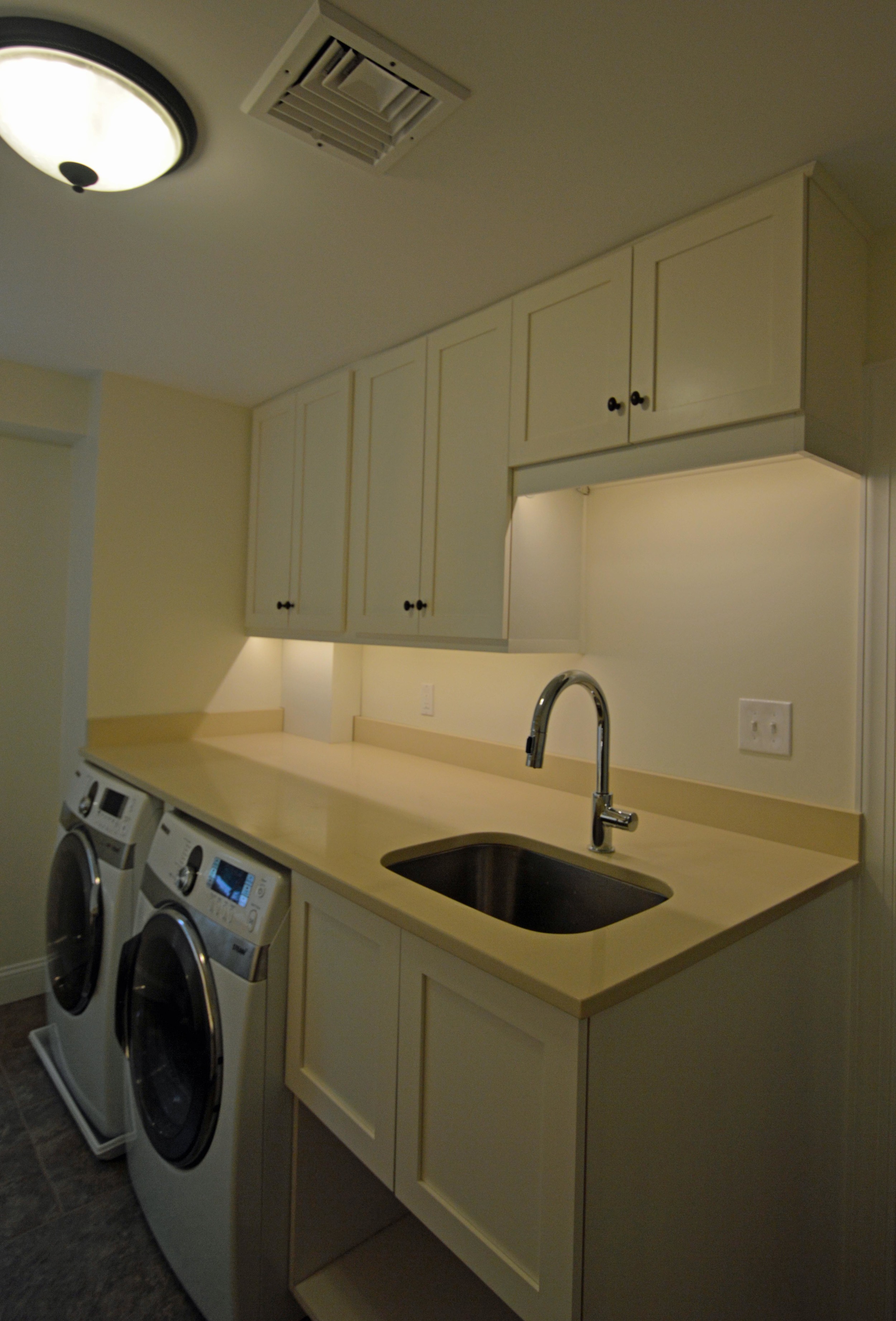 Custom laundry room and home office in Merion Station, PA