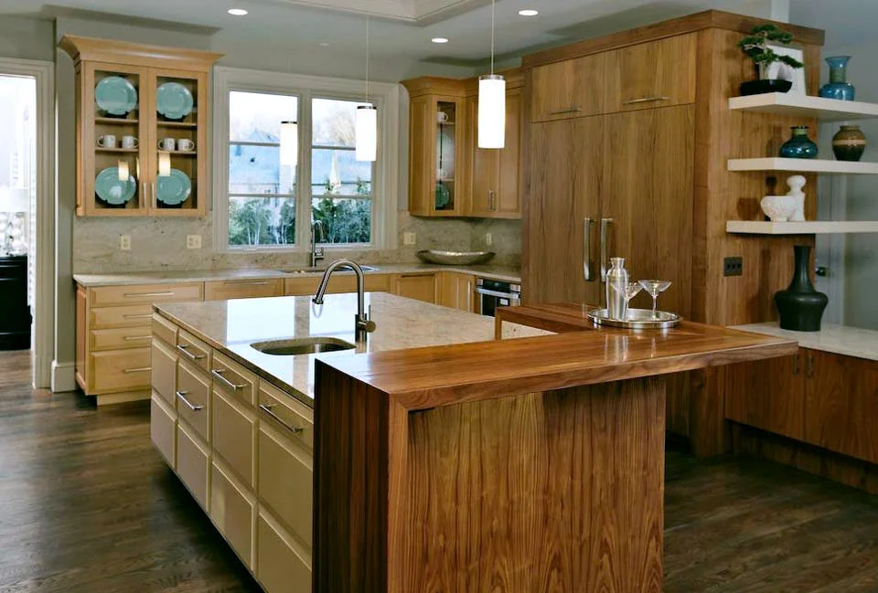 WOW Product Alert: Pastore™ Waterfall Wood Countertops and Butcher Block Tables by Grothouse