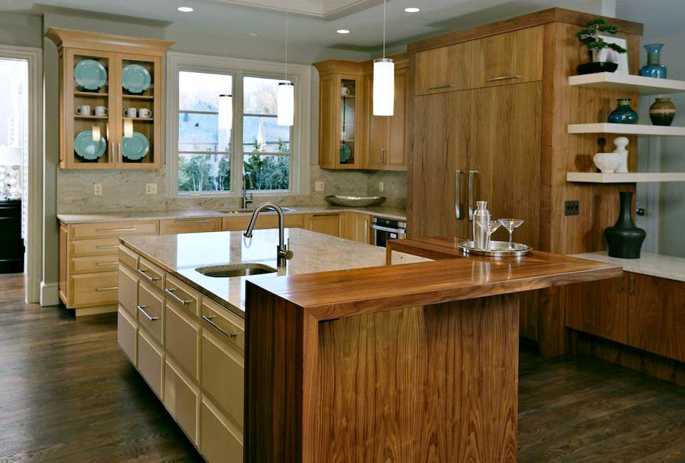 Wow Product Alert Pastore Waterfall Wood Countertops And Butcher