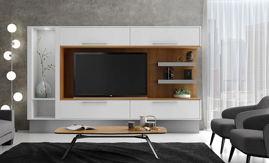 Check out these nifty media center ideas!