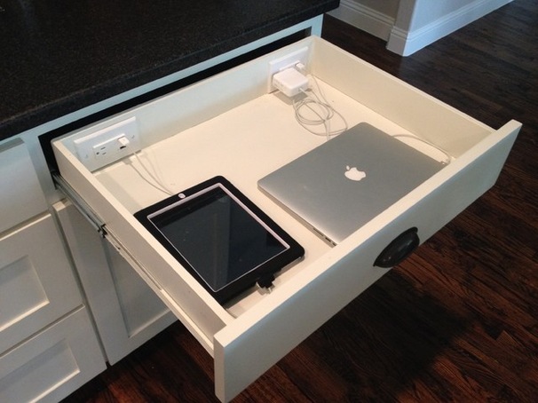 charging and docking stations are almost a must in new kitchens