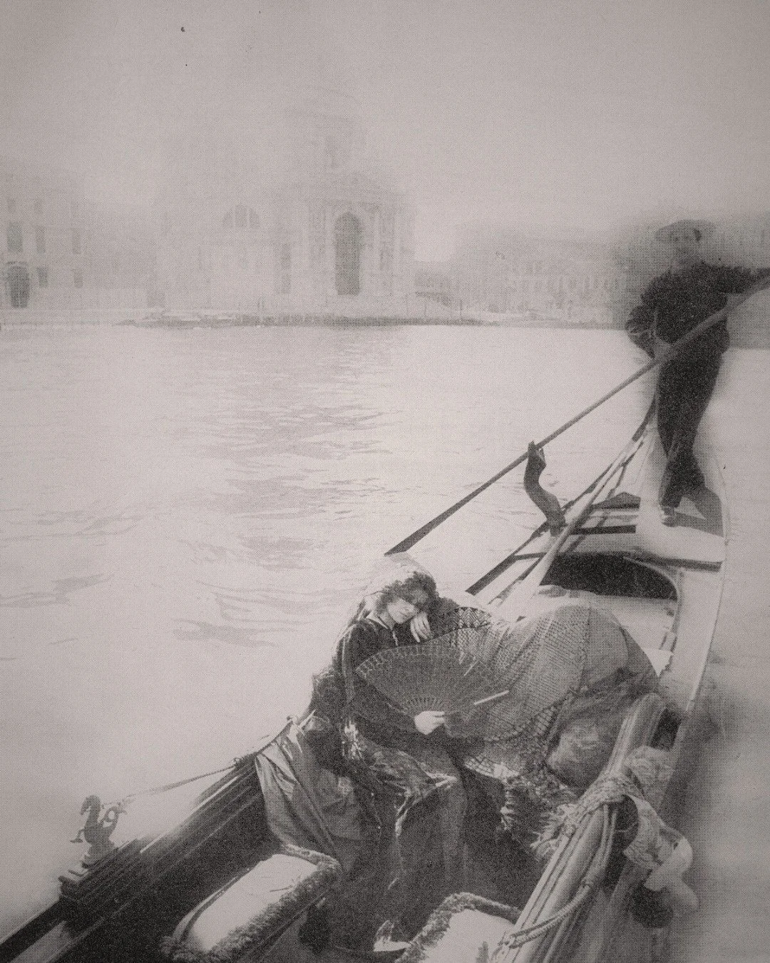 The magic of this shot is more than just the light or the location&mdash;it&rsquo;s the deep connection between Venice, its history, and the elegance of Fortuny.

Captured in 1973 by Alfa Castaldi, Julie Christie, star of Don&rsquo;t Look Now, is dra