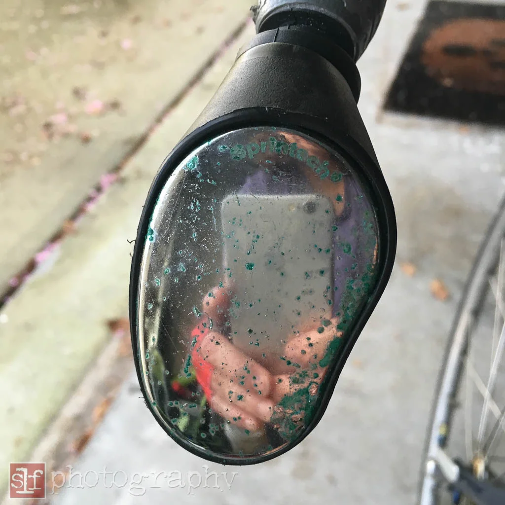 pitted mirror
