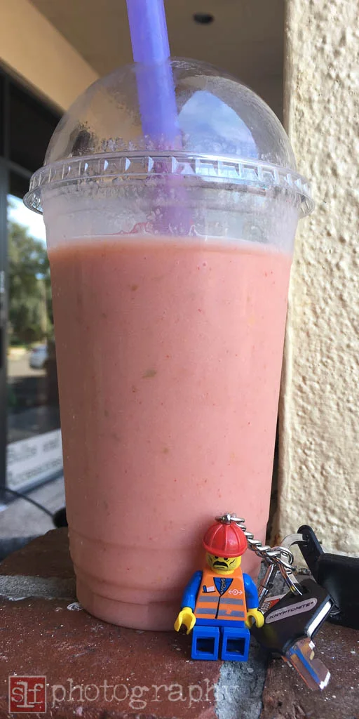 smoothie and my lego pal