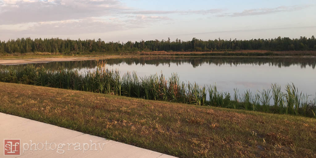 pond along hueland pond blvd