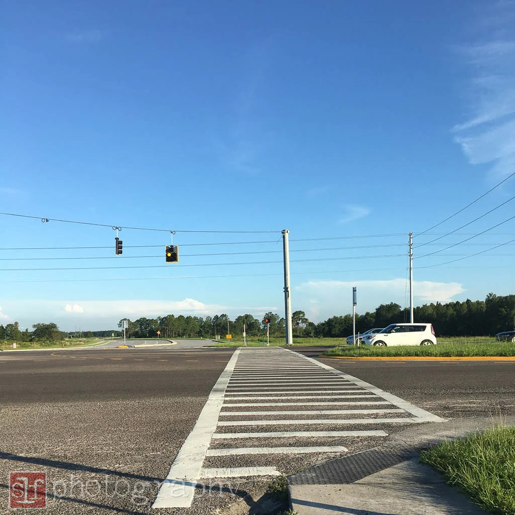 looking north at mansfield and SR56 