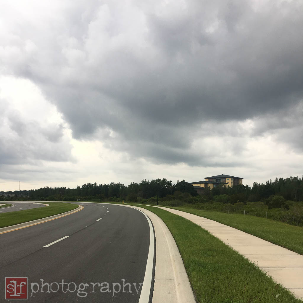 gloomy ride along hueland pond