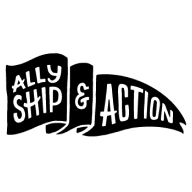Allyship and Action logo bnw.png