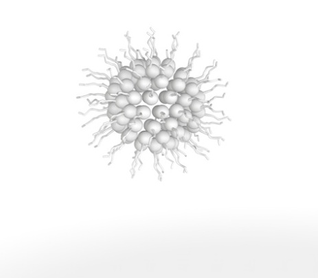 Nanoparticles Animation — 17 frames