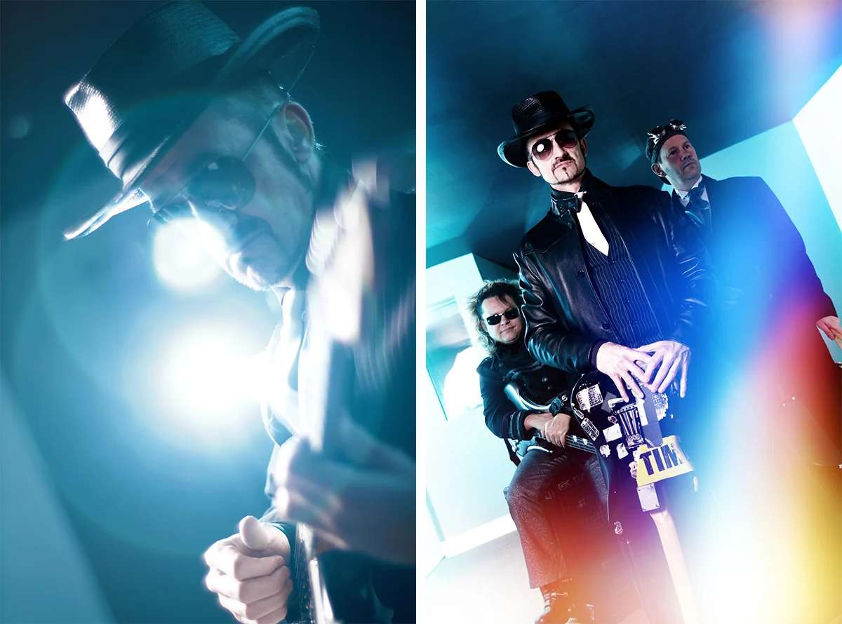 Shot with Lee lighting gels