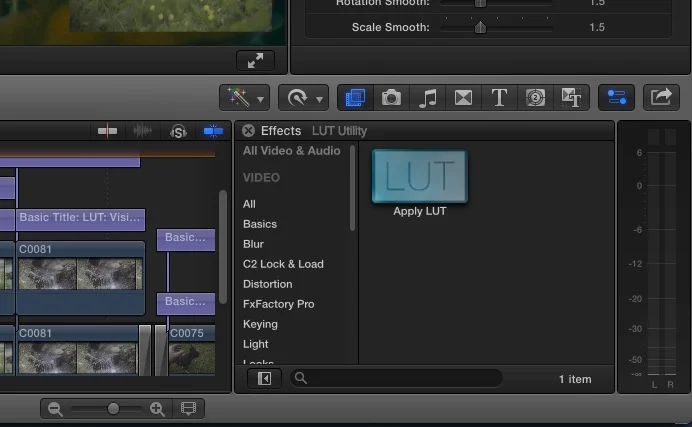 Step 1. Drag this onto your clip.