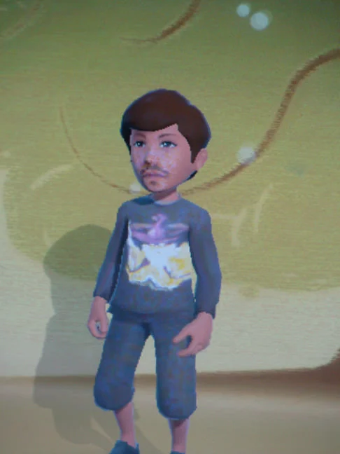 The horrible monster Kinect created.