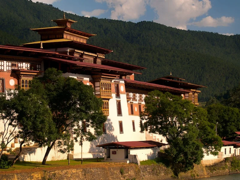 Punaka Dzong , just one of the many amazing Fortress/Monasteries