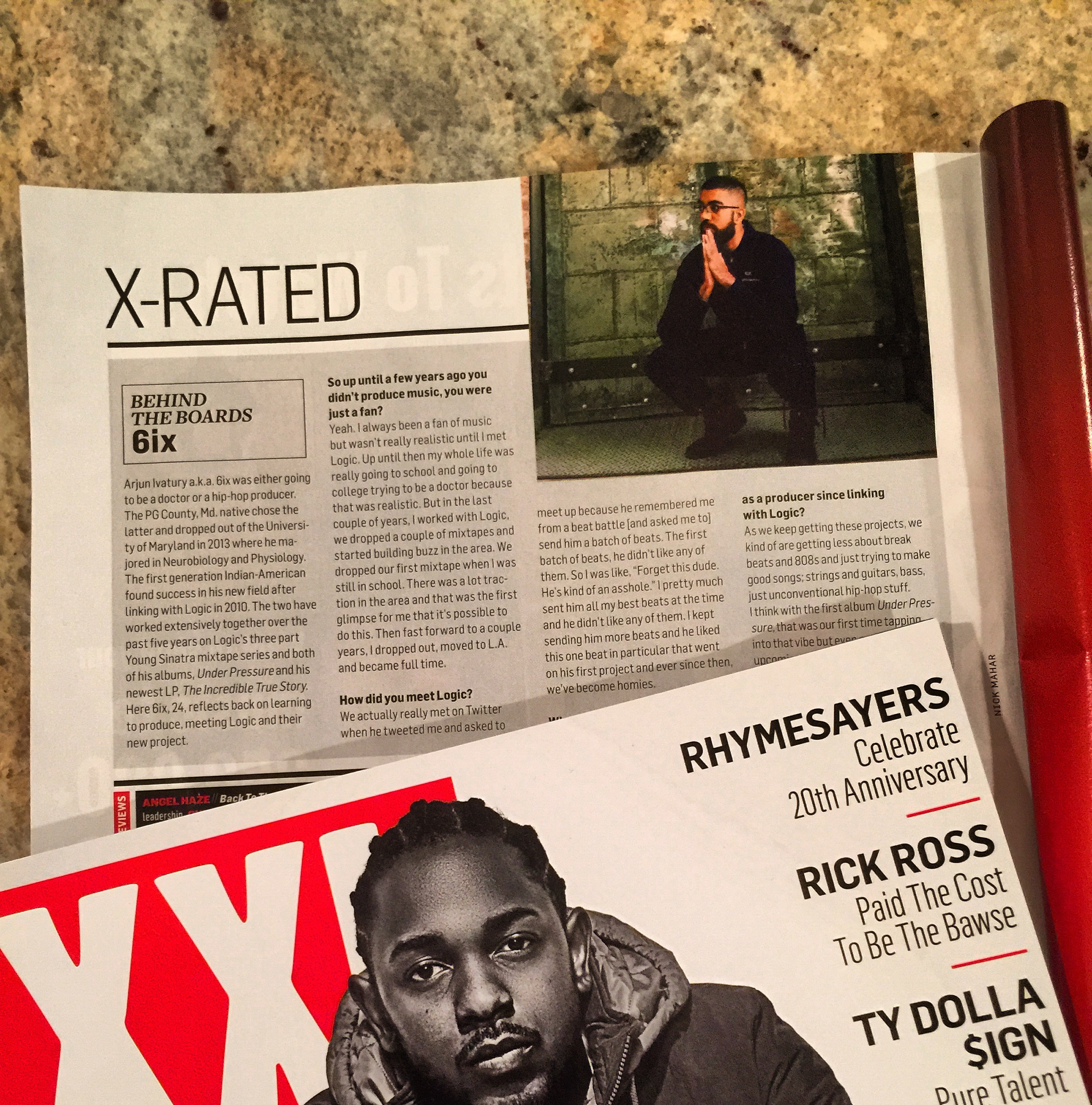 6ix in XXL.