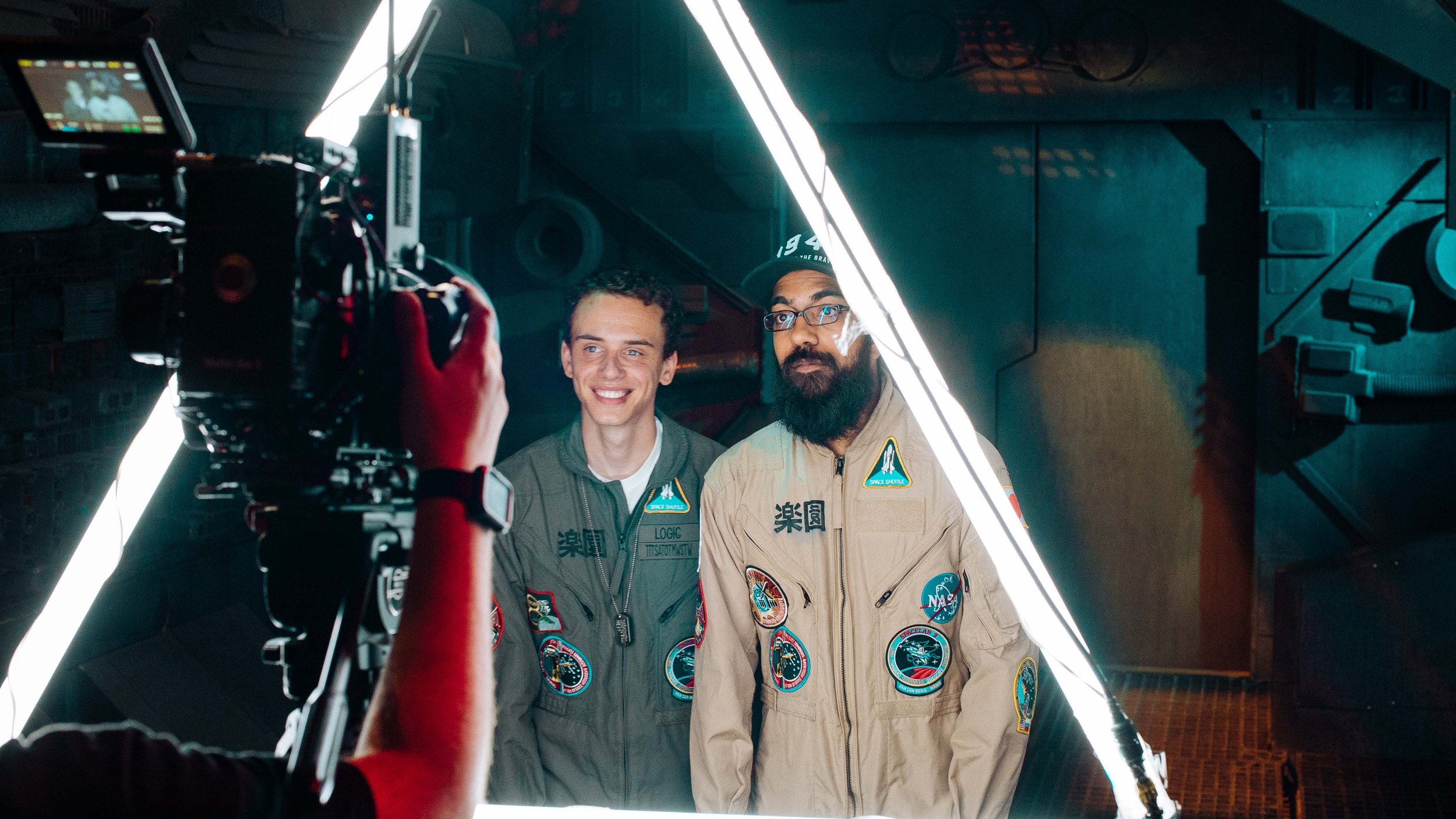 Myself shooting Logic & 6ix