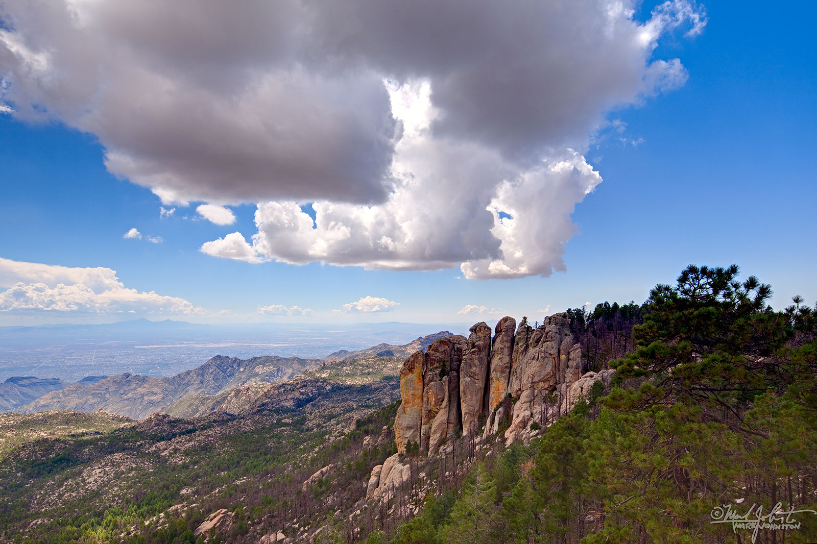 Santa Catalina Mountains near Tucson, AZ.
