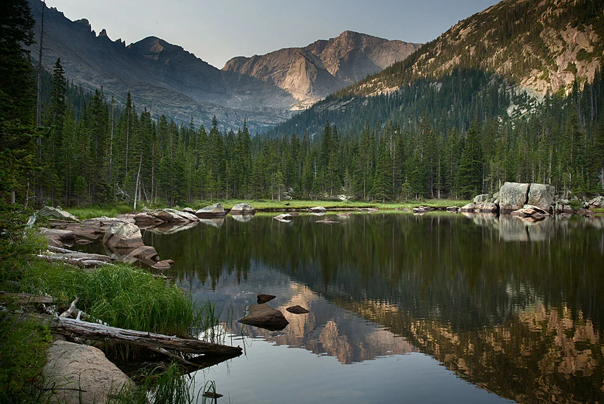 Jewel Lake, Rocky Mountain National Park.