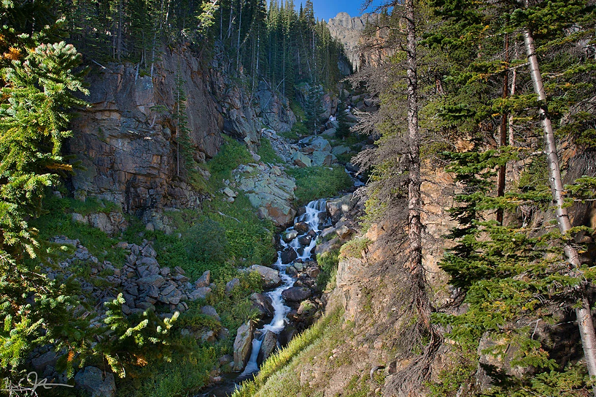 Glacier Creek below The Loch.