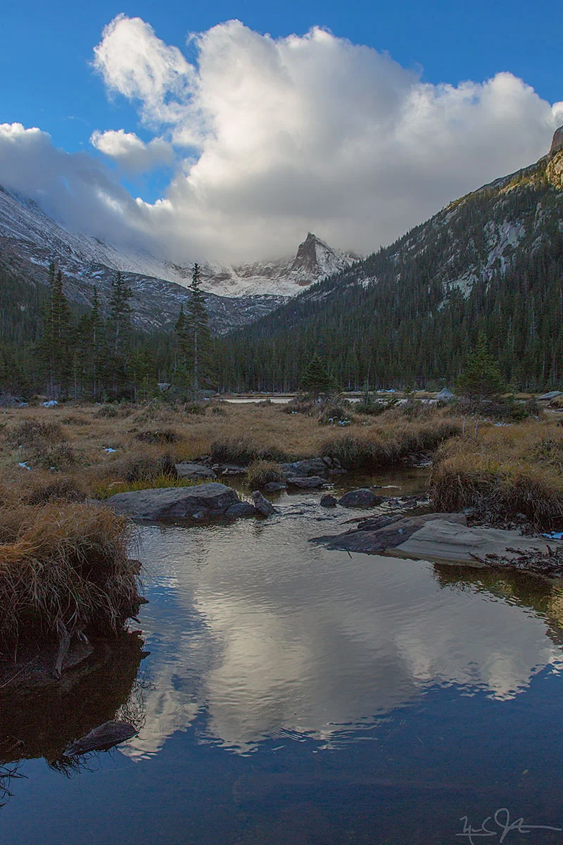 From the foot of Jewel Lake.