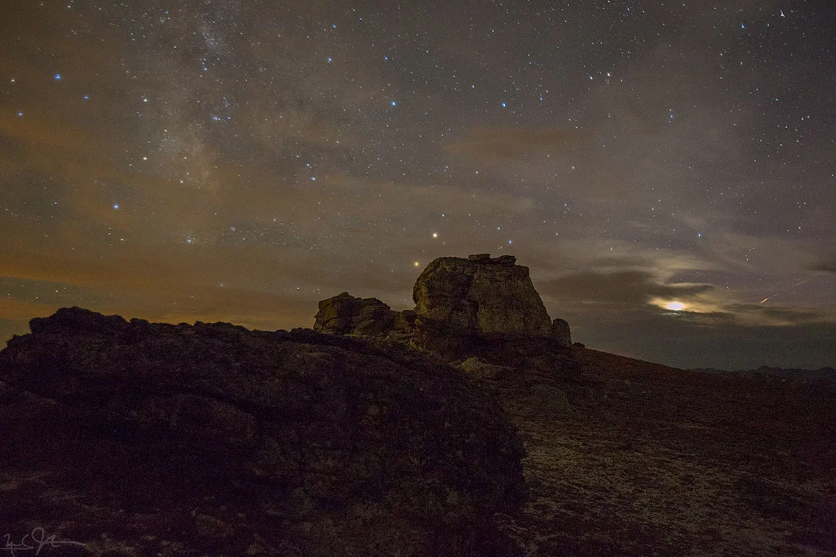 Near Mushroom Rocks, Trail Ridge Rd., Rocky Mountain National Park.