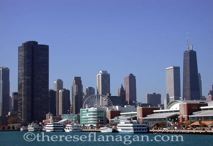 Chicago Skyline from Lake Michigan