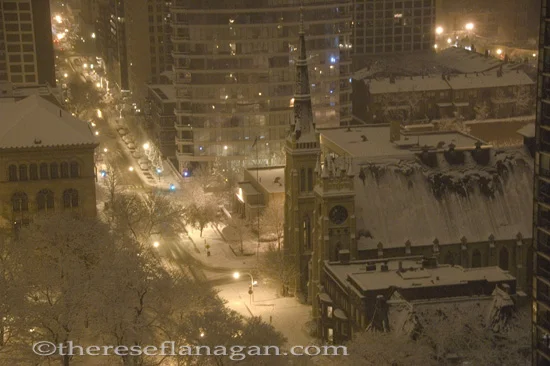Chicago Winter's Night