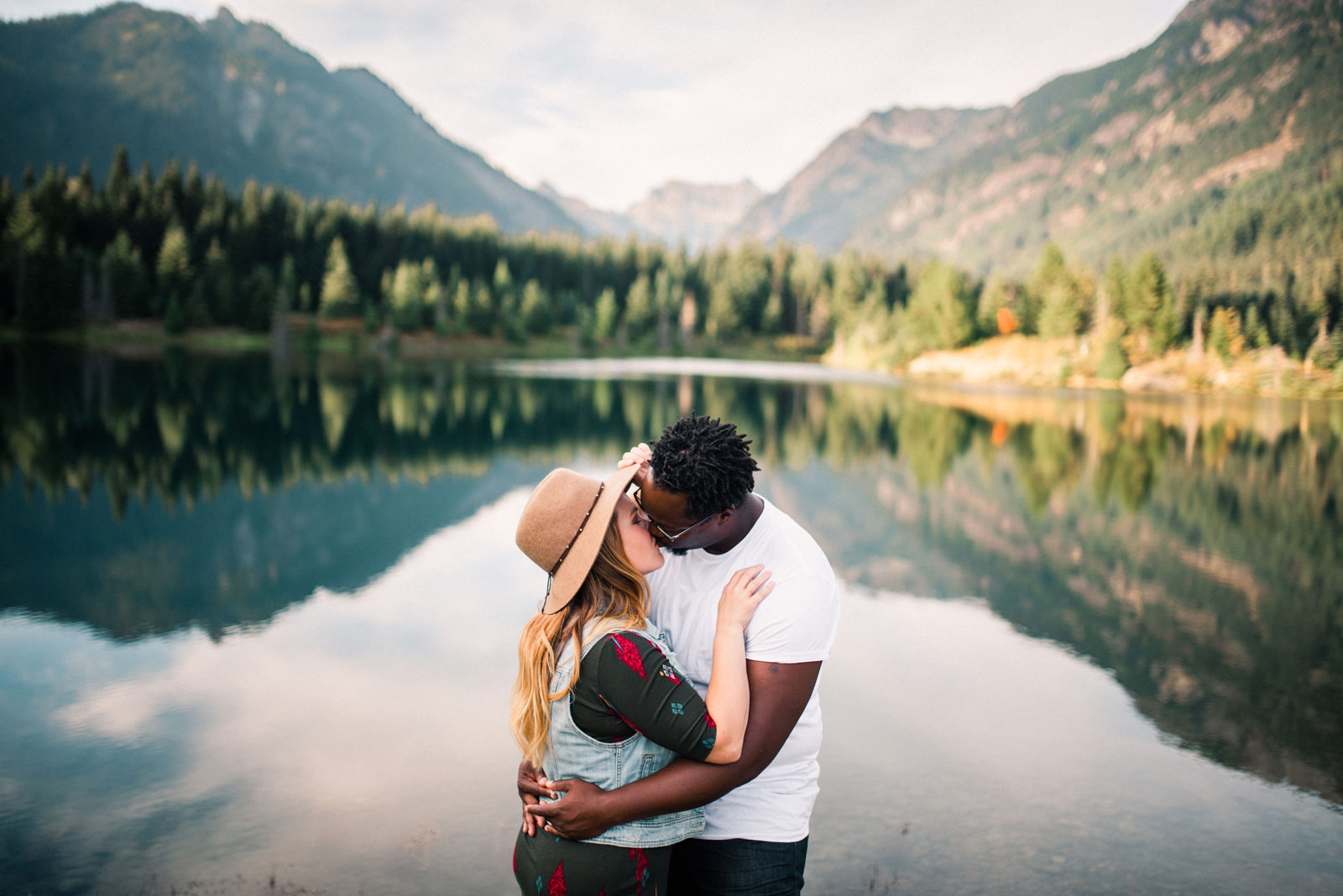 081-reflection-on-mountain-lake-engagement-session-at-snoqualmie-pass-on-film.jpg