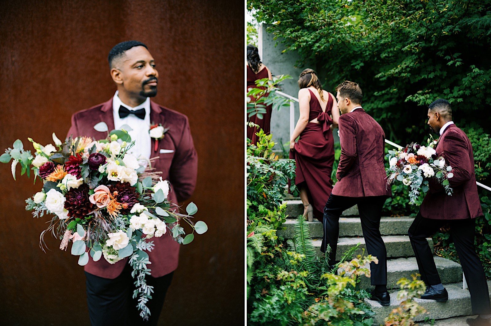27_Velvet_tuxedo_maroon_by_party_With_Wedding_florals_for_floressence.jpg