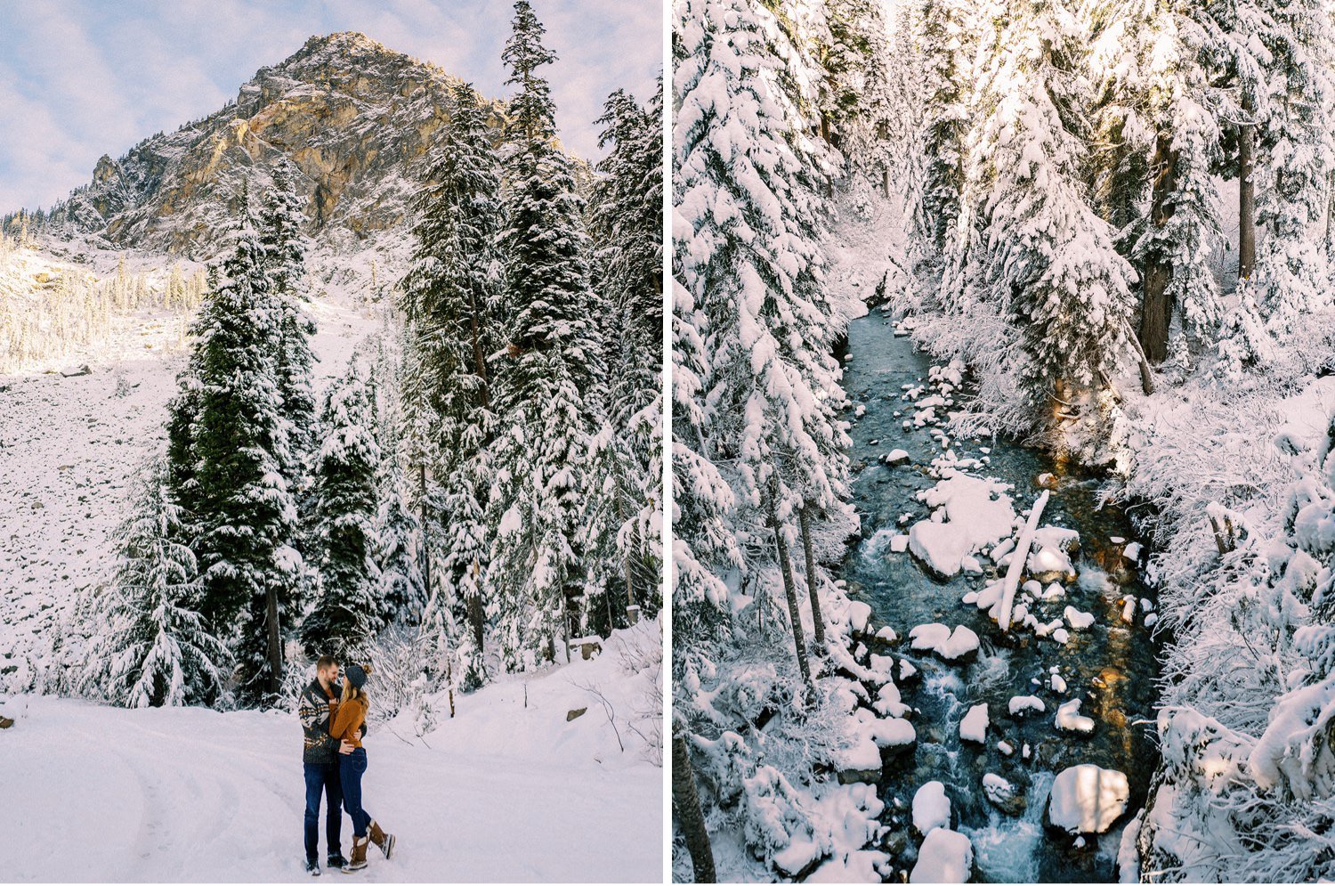 0136-007_Snowy Snoqualmie Pass engagement session by Seattle adventure photographer.JPG