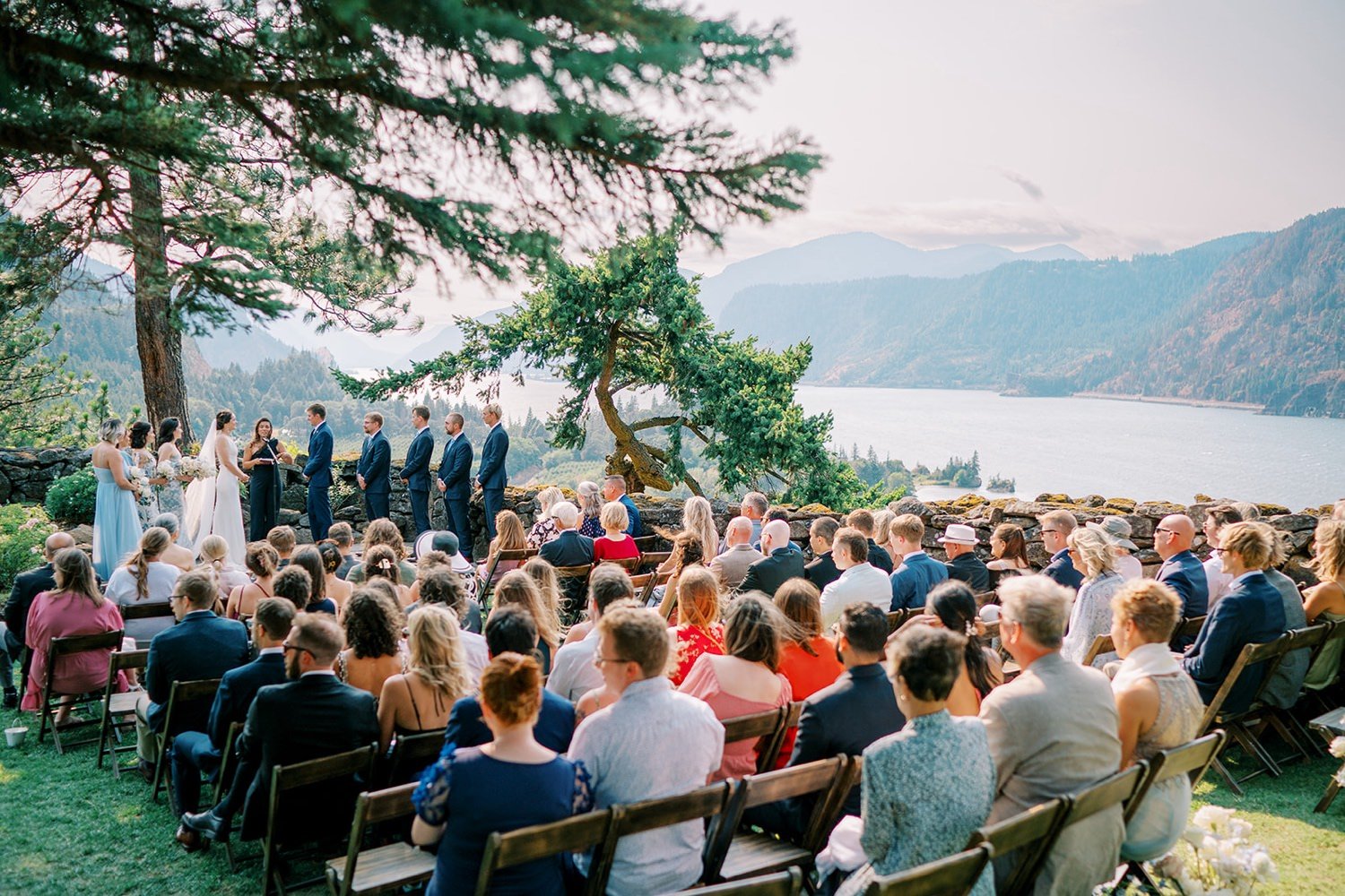 013_epic landscape views from a wedding ceremony at Griffin House in Hood River, Oregon.jpg