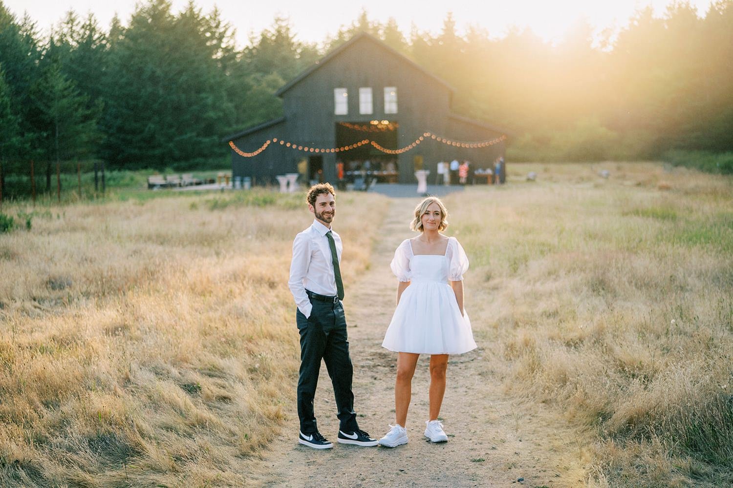 106_fun documentary Saltwater Farm wedding on San Juan Island by top Seattle wedding photographers Ryan Flynn.jpg