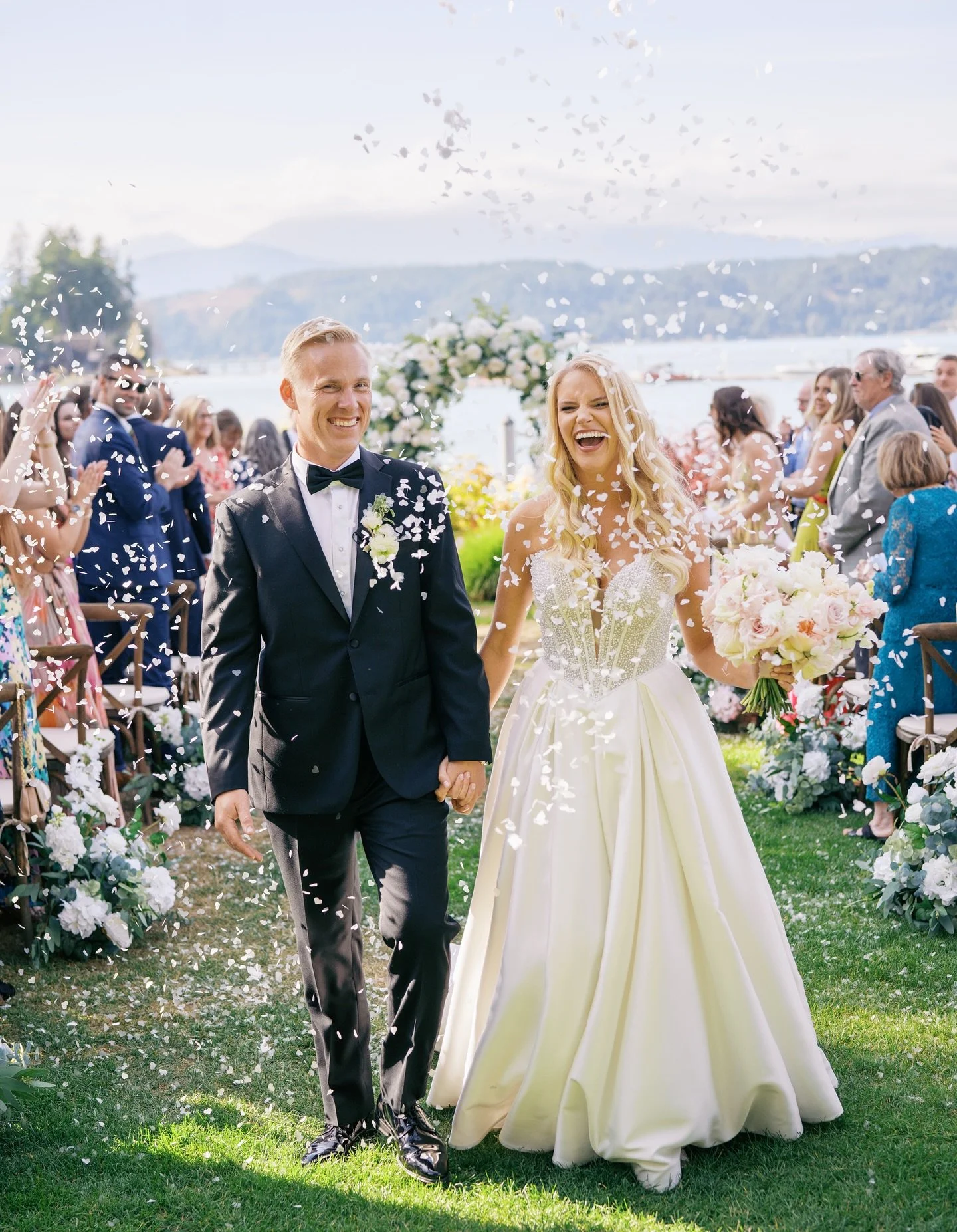 The sheer amount of petals in their faces, their hair, jacket, dress&hellip; etc etc. It&rsquo;s always a good time looking through the preceding and following frames (gotta make a carousel one of these days) and kinda marveling that they made it dow