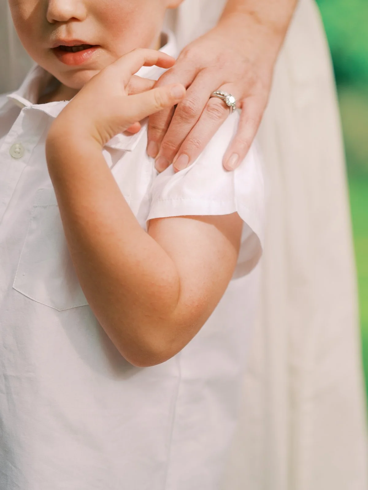 a unposed candid-style documentary family portrait in the Seattle Arboretum by Seattle Family photographer Ryan Flynn