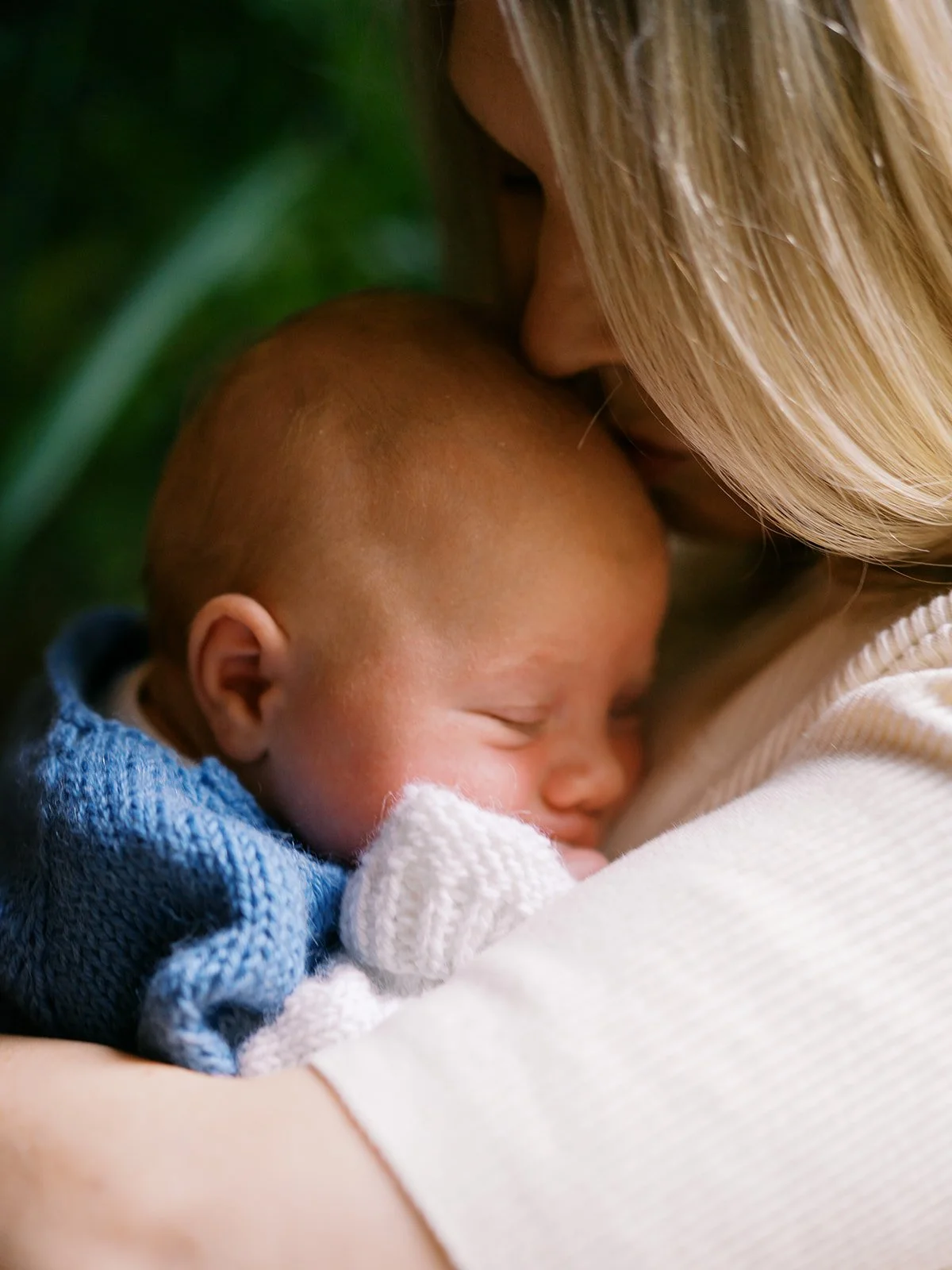 a portrait of a mother and baby by Seattle family photographer Ryan Flynn