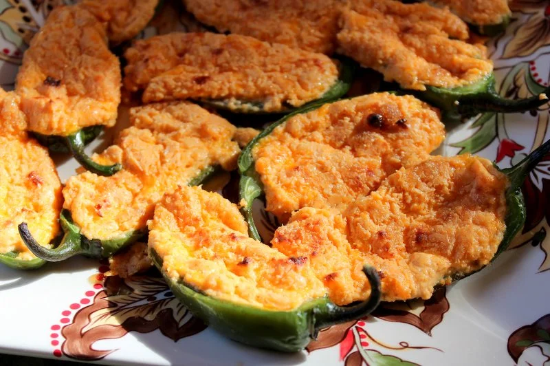 Sweet and Spicy Cheese-Stuffed Jalapenos