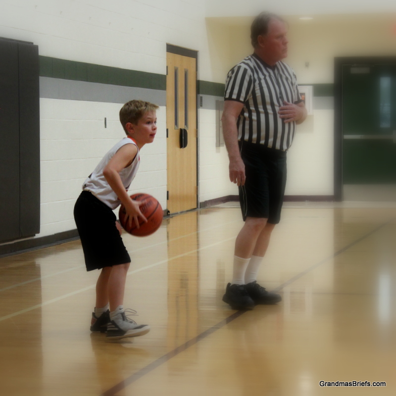  Brayden getting things going on the court 